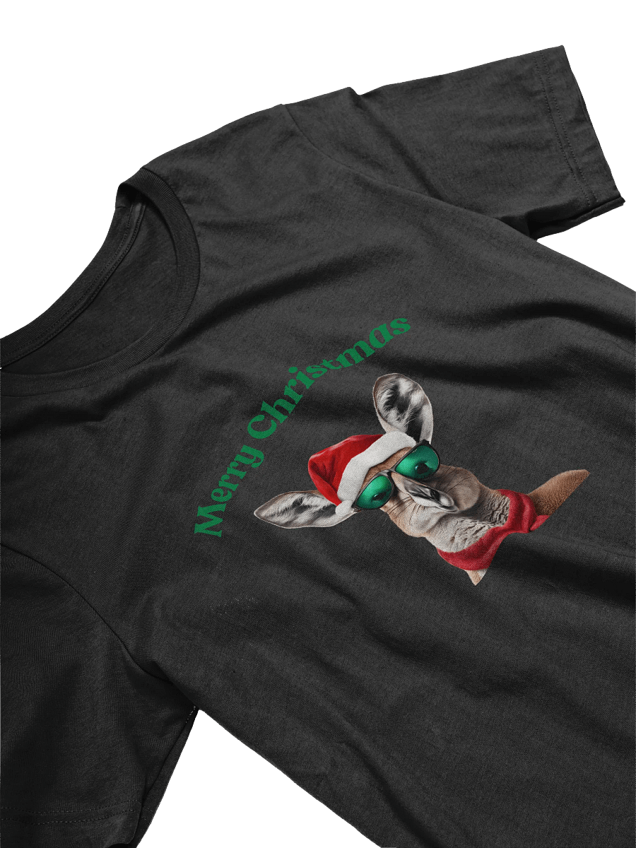 Festive Kangaroo Merry Christmas T-Shirt - Green product image (3)