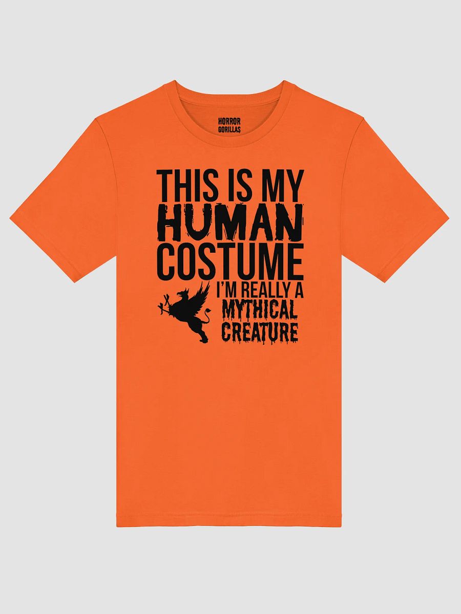 This Is My Human Costume I'm Really A Mythical Creature Funny Halloween T-Shirt product image (10)