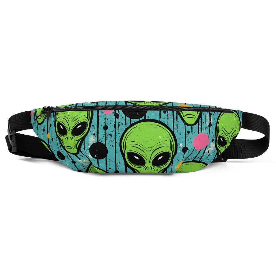Aliens Paint Neon Graffiti Pop Art - Fanny Pack product image (1)