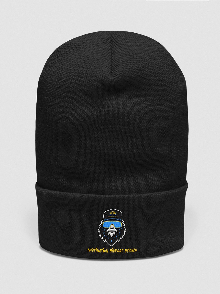 Bigfoot Black Cuffed Beanie product image (1)