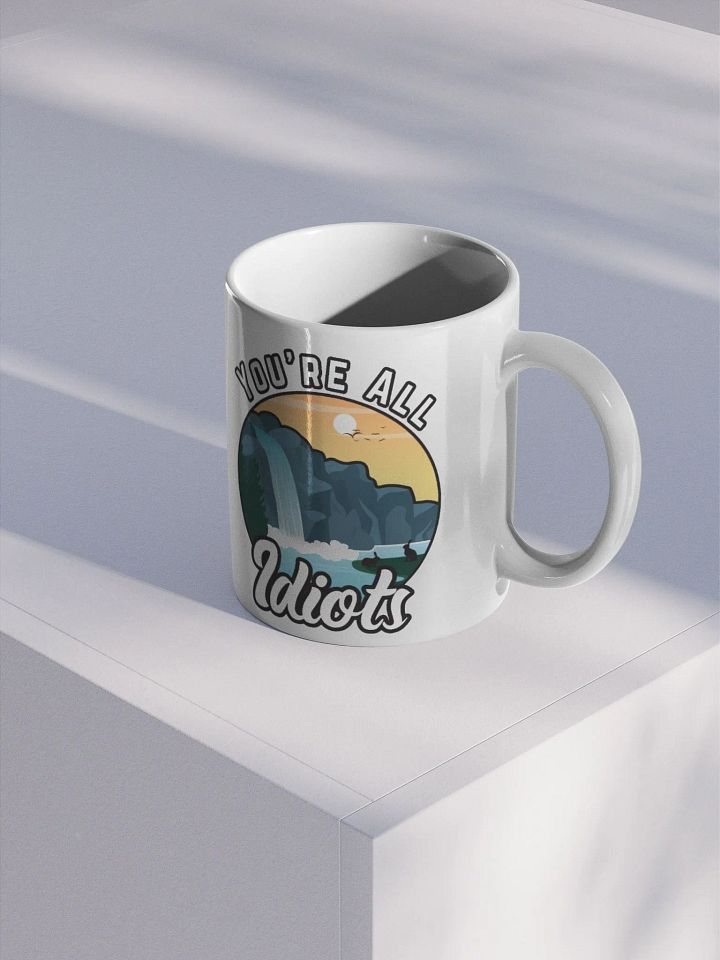 You're All Idiots Vintage Mug product image (2)