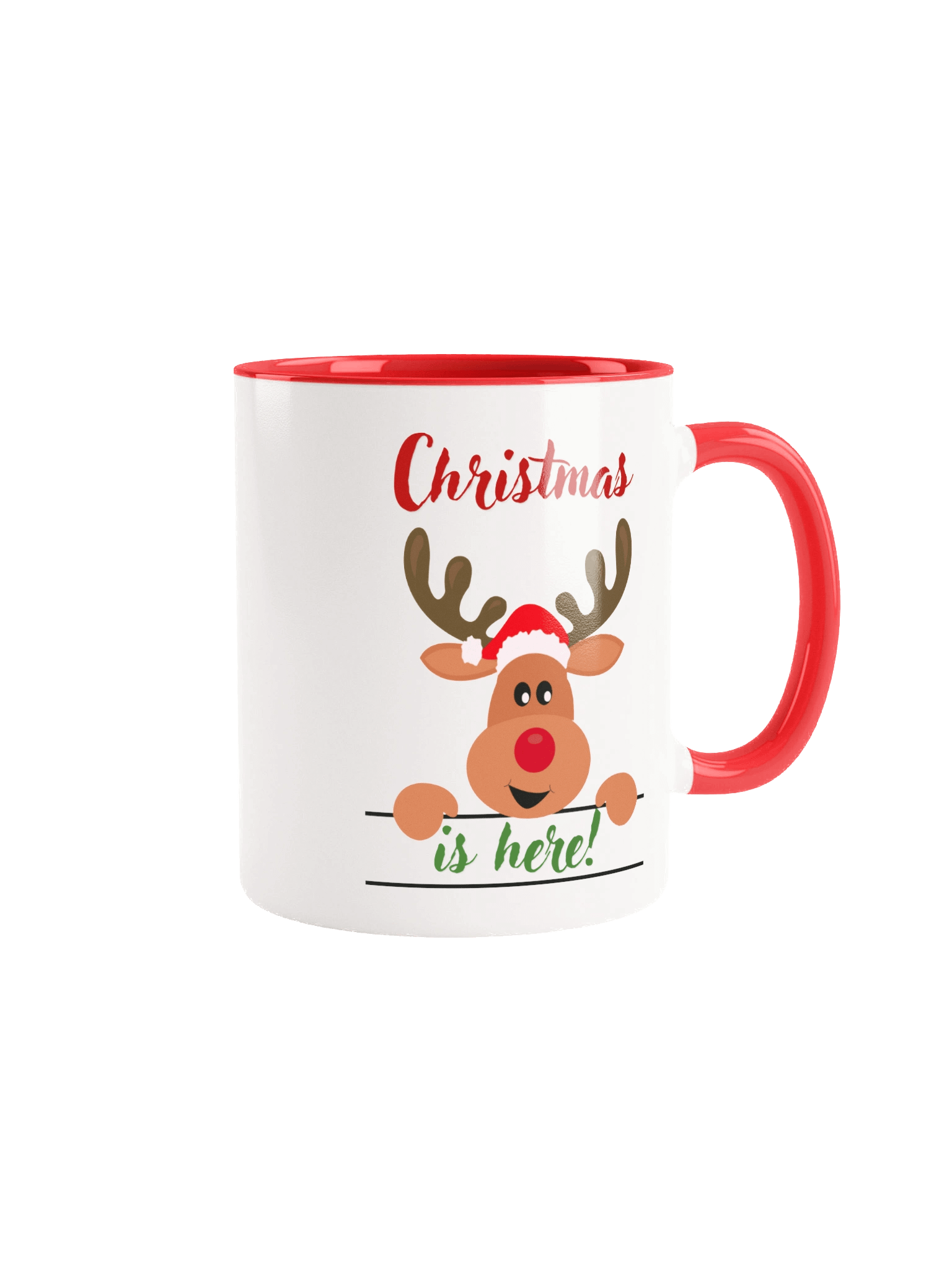 Festive Reindeer Christmas Mug product image (1)