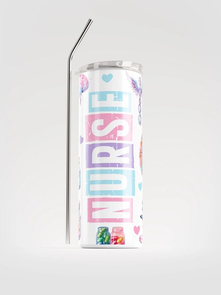 Pastel Colorful NURSE Tumbler product image (1)