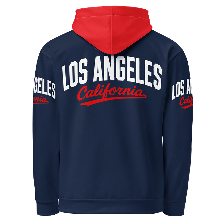 Los Angeles California All-Over Print Unisex Hoodie product image (2)