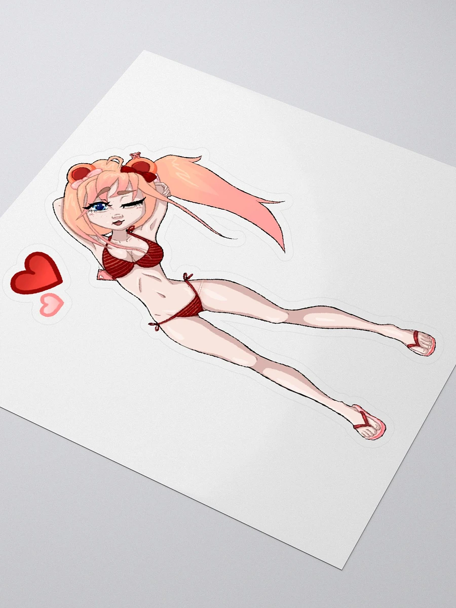 Valentine Bikini Teddy Sticker product image (9)