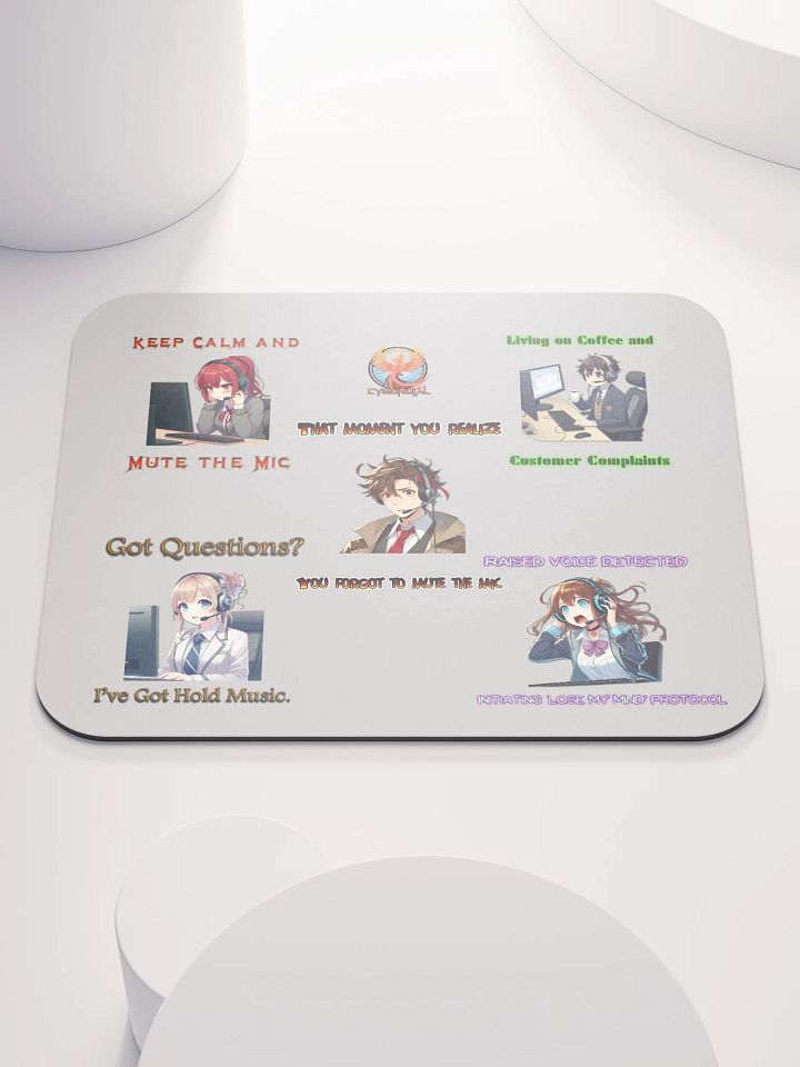 Virtual Workspace Heroes Mouse Pad product image (1)
