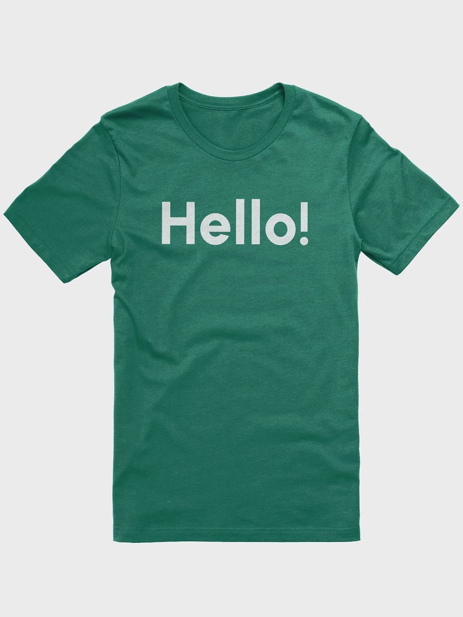 Hello! Tee product image (1)