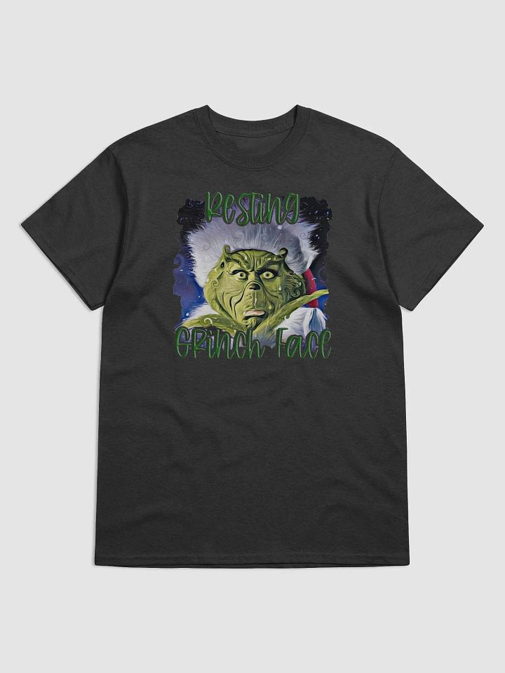 Resting Grinch Face Tee product image (1)