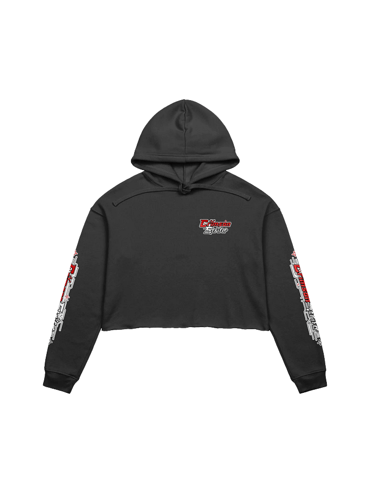 CrimsonStrife Circuit Crop Hoodie product image (1)