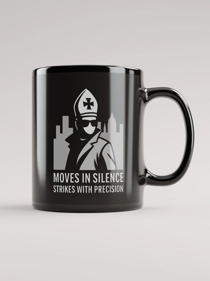 Moves In Silence - Black Glossy Mug product image (1)