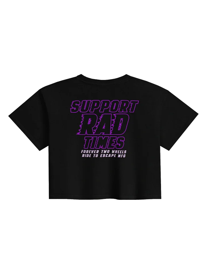 STAY RAD PURPLE CROP TOP product image (1)