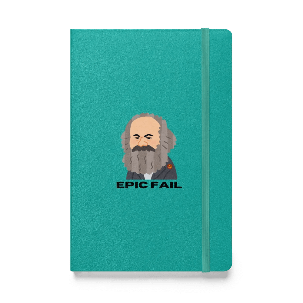 Marx Epic Fail Taccuino Copertina Rigida - Verde product image (1)