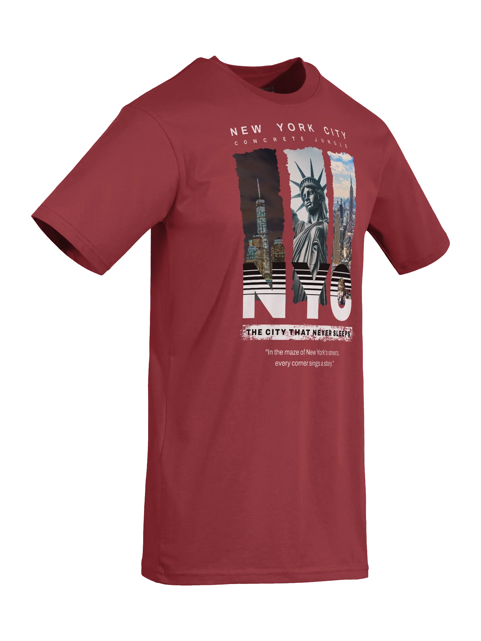 NYC Concrete Jungle Premium Unisex Tee product image (2)