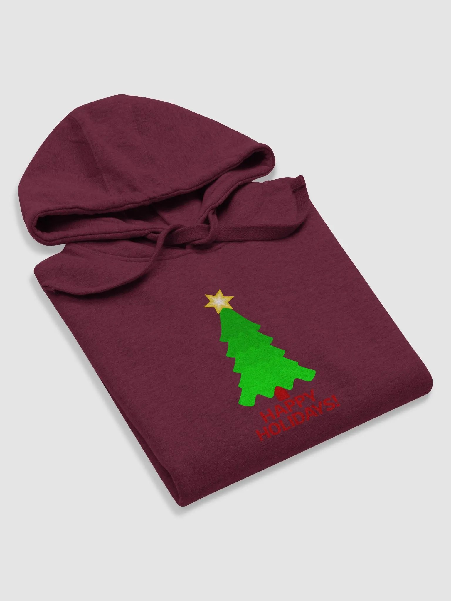 Christmas Tree With Bright Star Unisex Premium Hoodie product image (34)