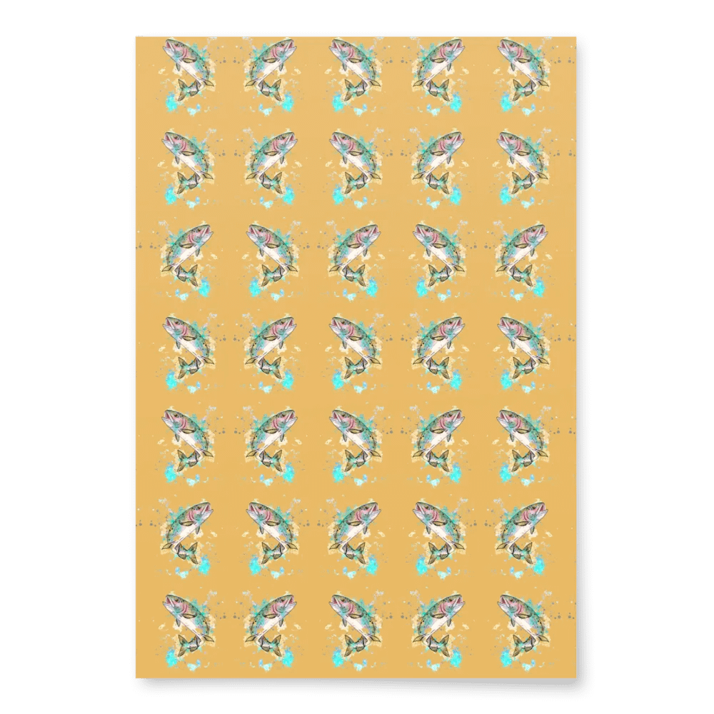 Rainbow Trout Wrapping Paper product image (6)