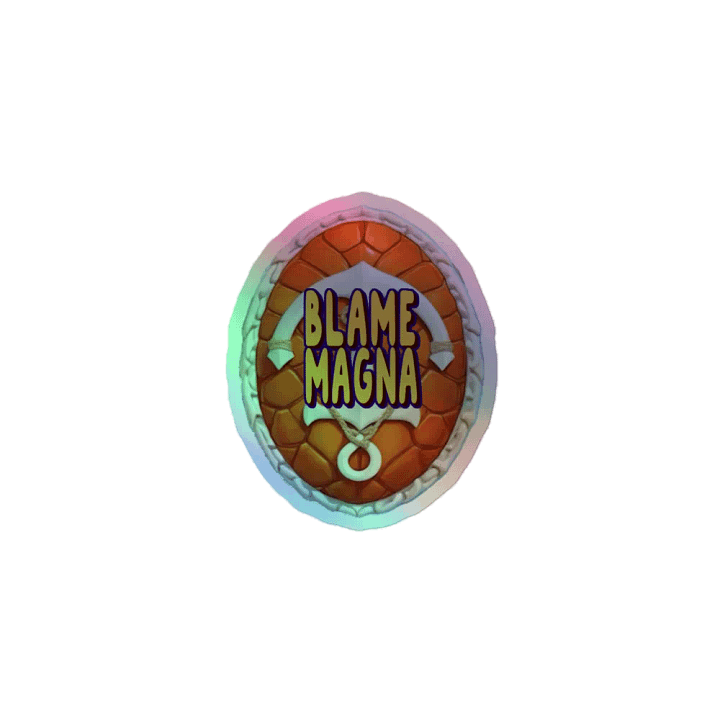 Blame Magna Sticker product image (1)