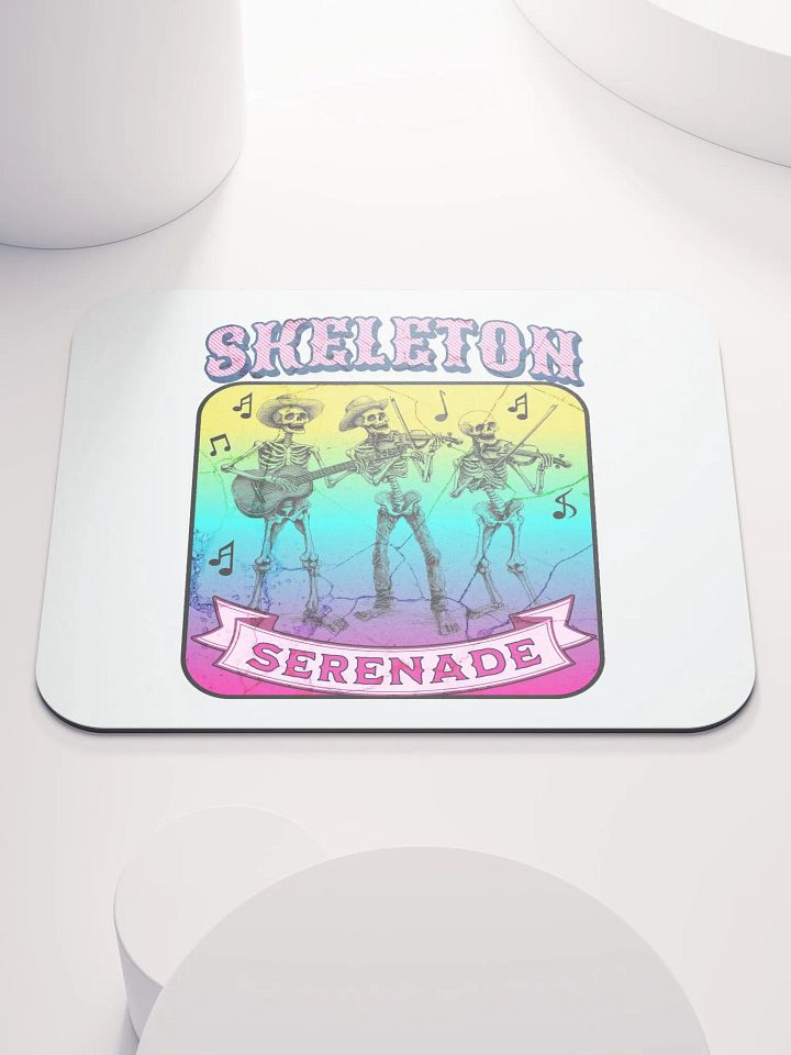 Skeleton Serenade Mouse Pad product image (1)