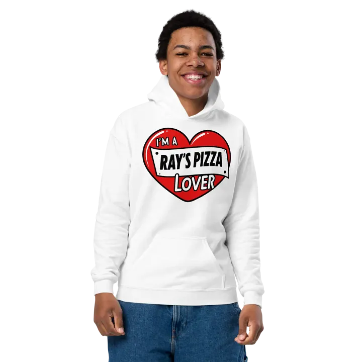 I'm A Ray's Pizza Lover Youth Heavy Blend Hoodie product image (17)