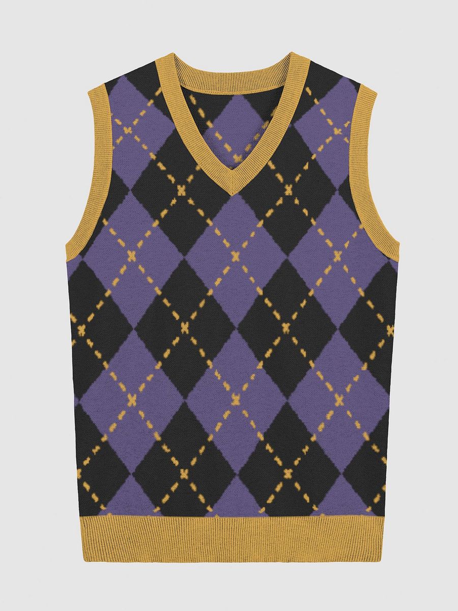 Co-Host Pantone Argyle Knit Vest product image (1)