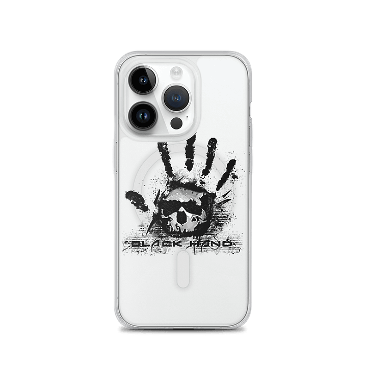 Grunge Skull MagSafe® iPhone® Clear Case product image (3)