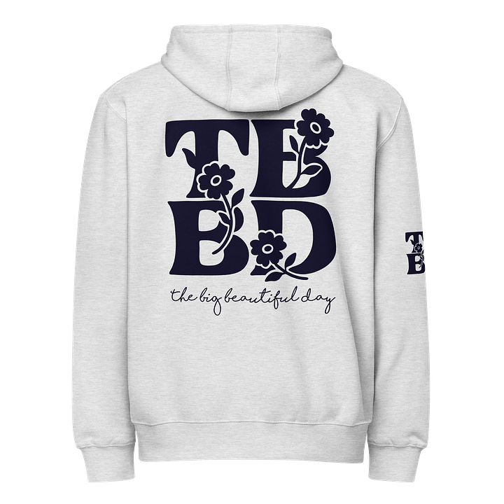 The Big Beautiful Day Floral Zip-Up Hoodie product image (5)