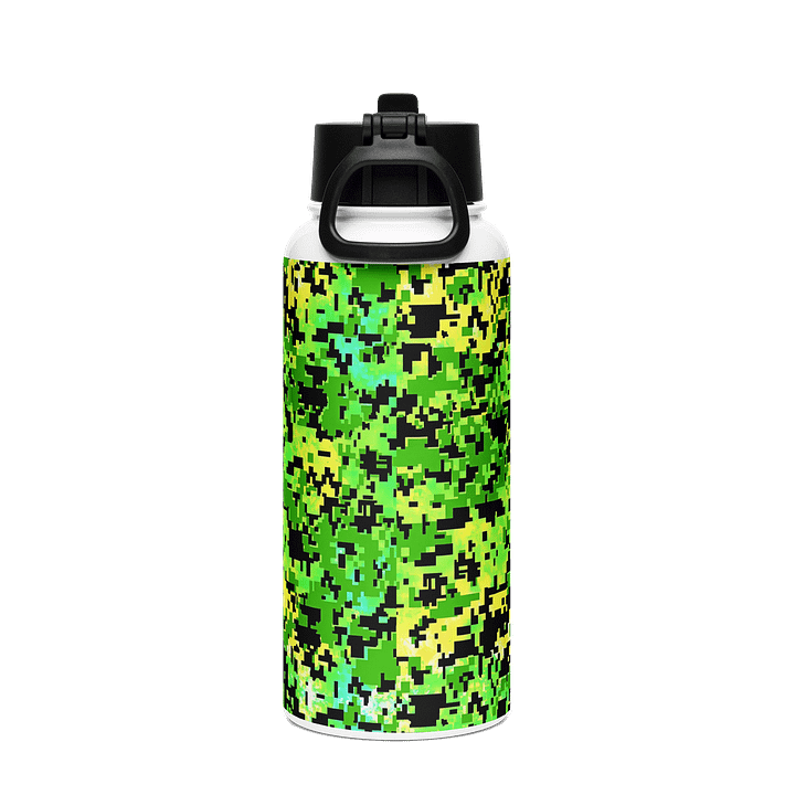 Pixelated Camo Stainless Steel Bottle product image (2)