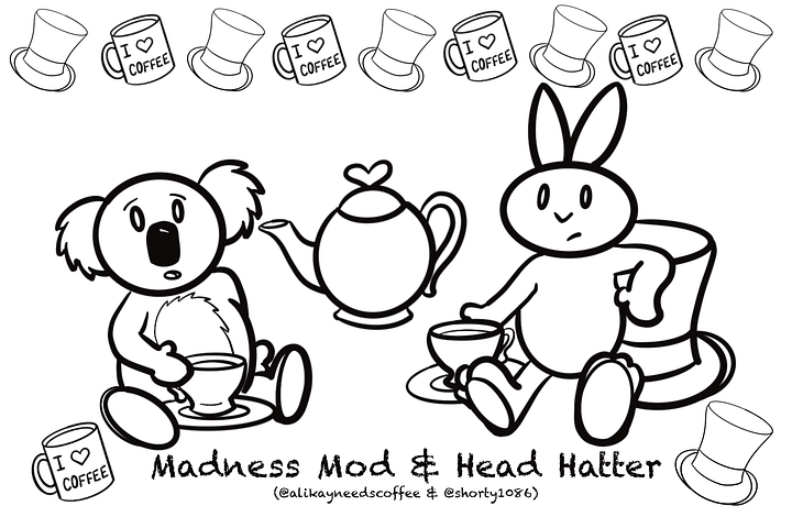 Ali&Shorty Colouring Page product image (1)