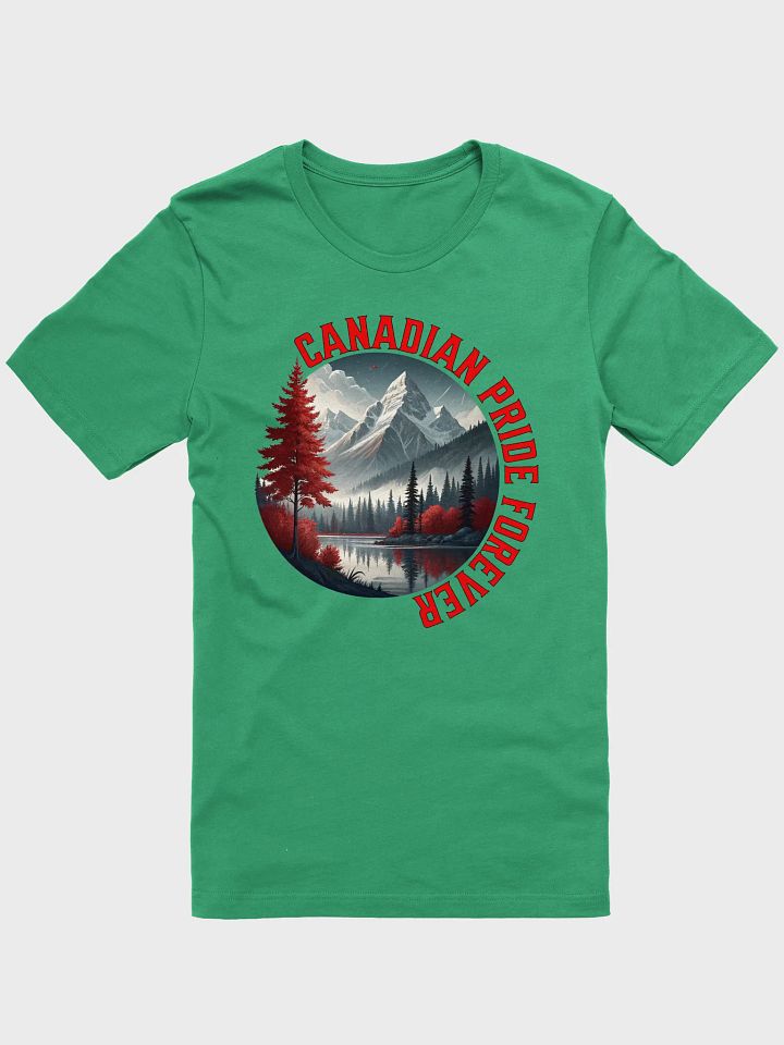 Canadian Pride Forever Mountain T-Shirt product image (10)