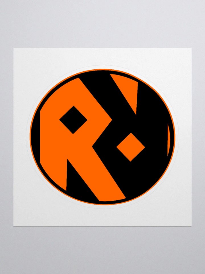 Pumpkin Circle Sticker product image (1)