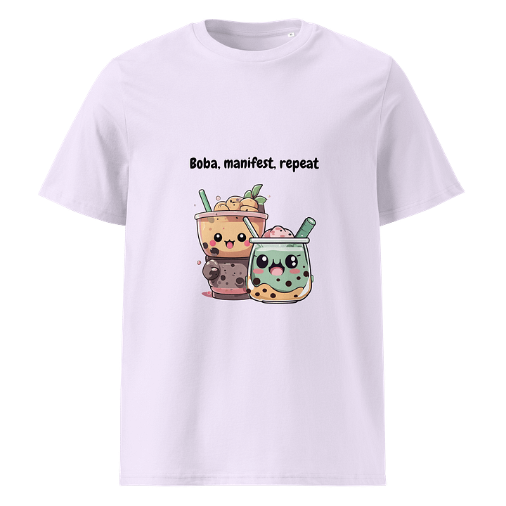 Boba, manifest, repeat Unisex T-Shirt product image (1)