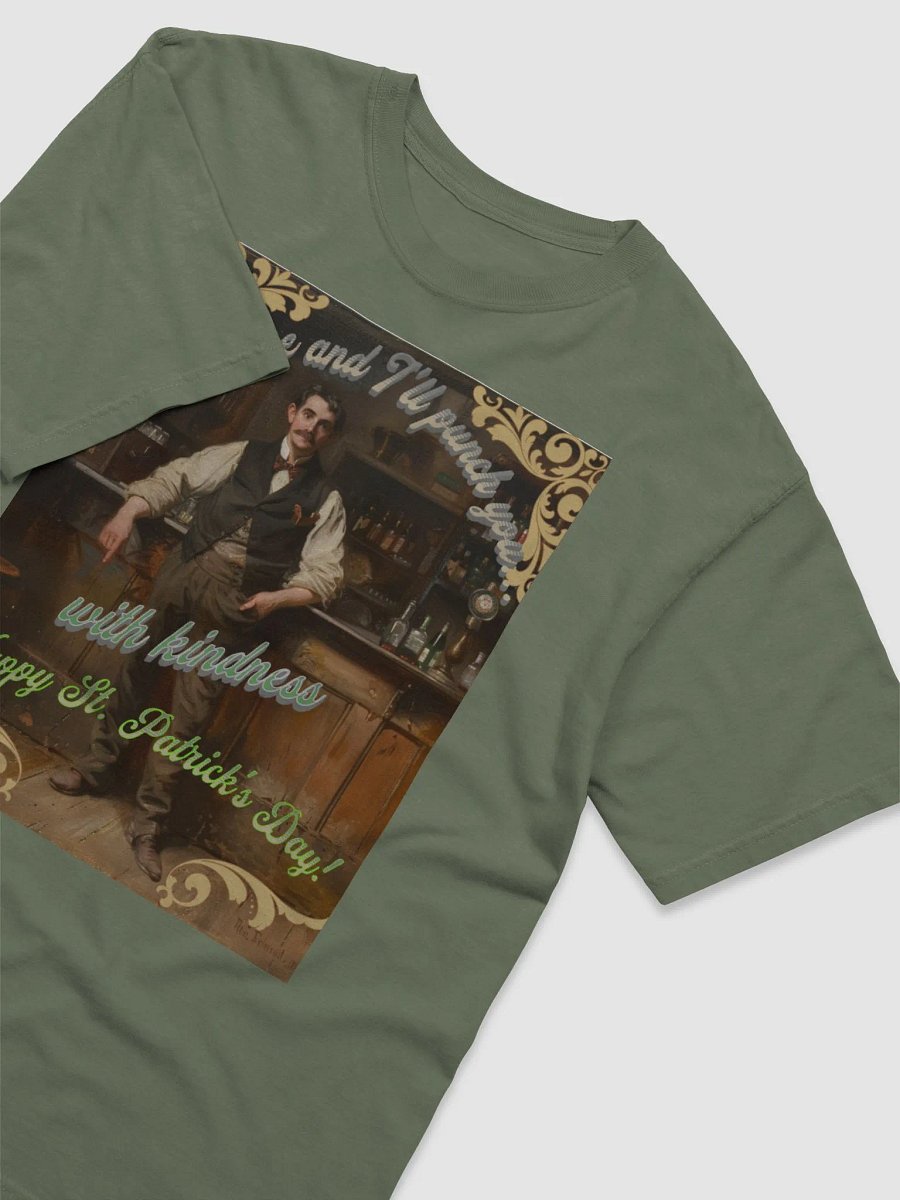 St. Patrick's Day Heavyweight Unisex Crewneck T-shirt product image (3)