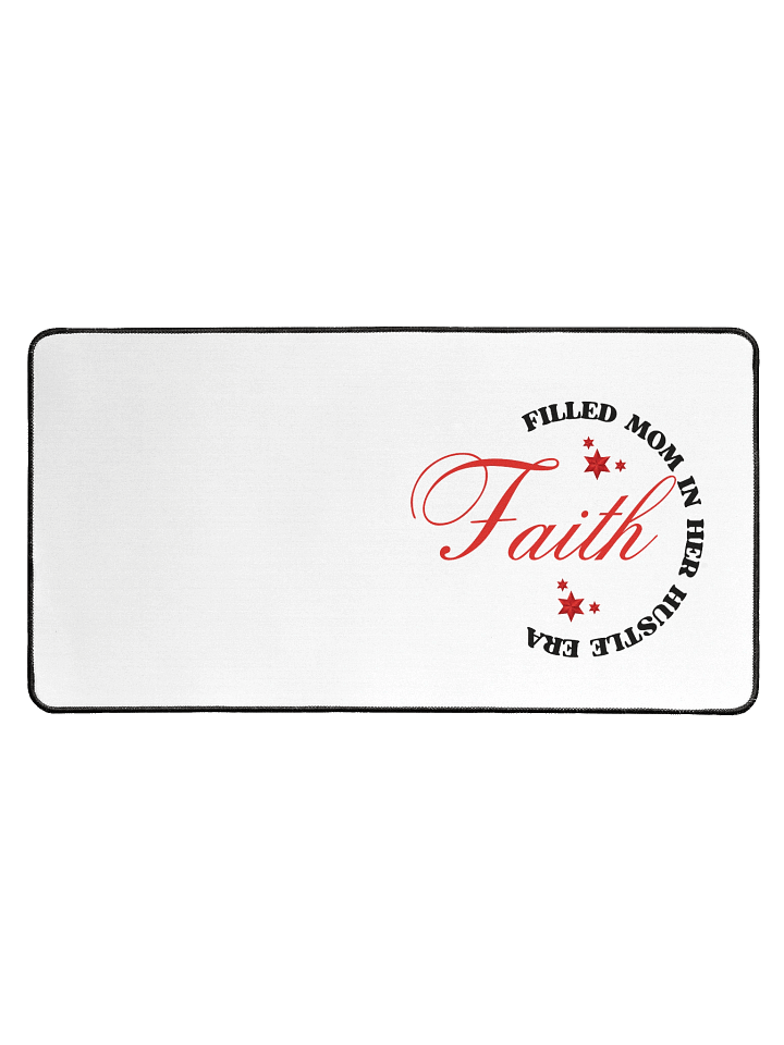 Faith filled Mom In Her Hustle Era | Christian desk matte product image (1)