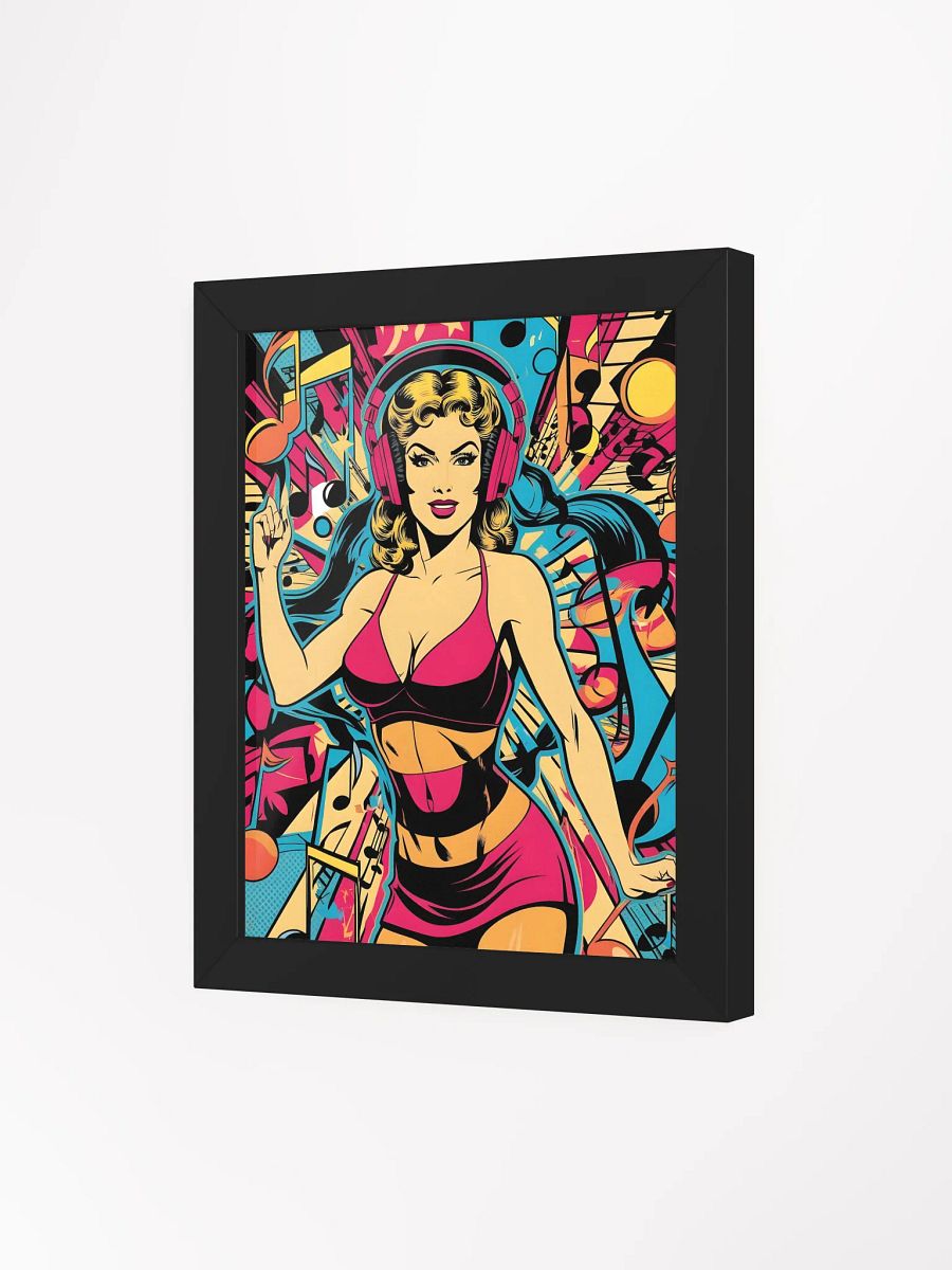 Vibrant Beats: Framed Pop-Art Poster product image (5)