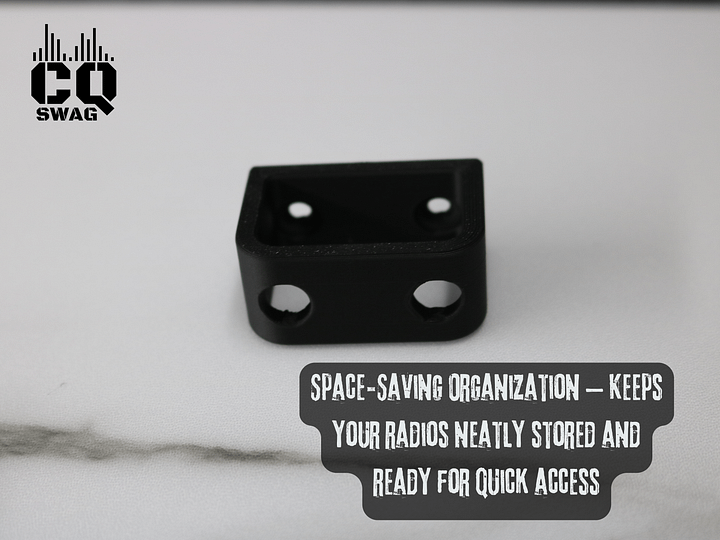 Handheld Ham Radio Wall Mount (4pk) product image (2)