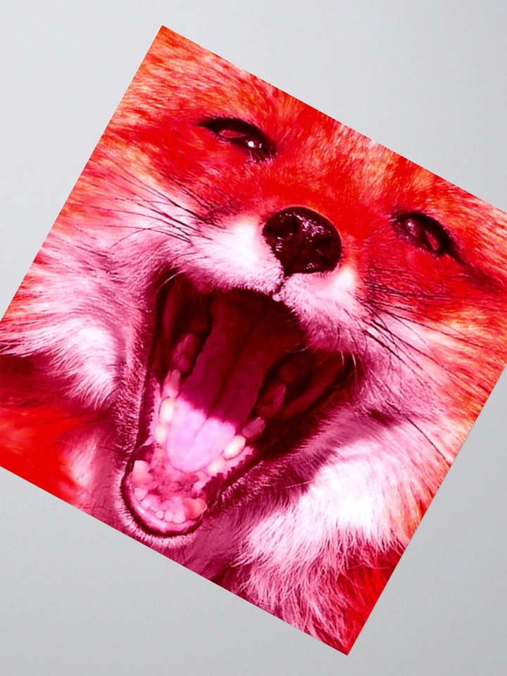 Fox sticker product image (2)