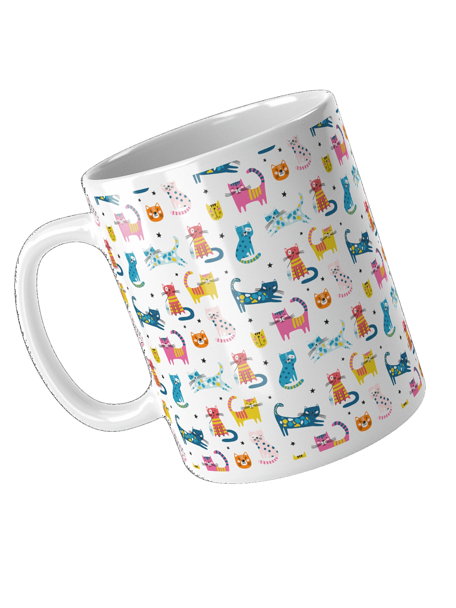 Street Cats | White Glossy Mug product image (4)