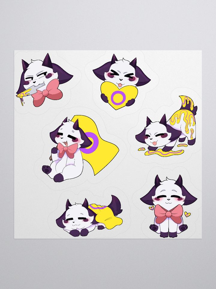 PRIDE/Intersex Sticker Sheet product image (1)