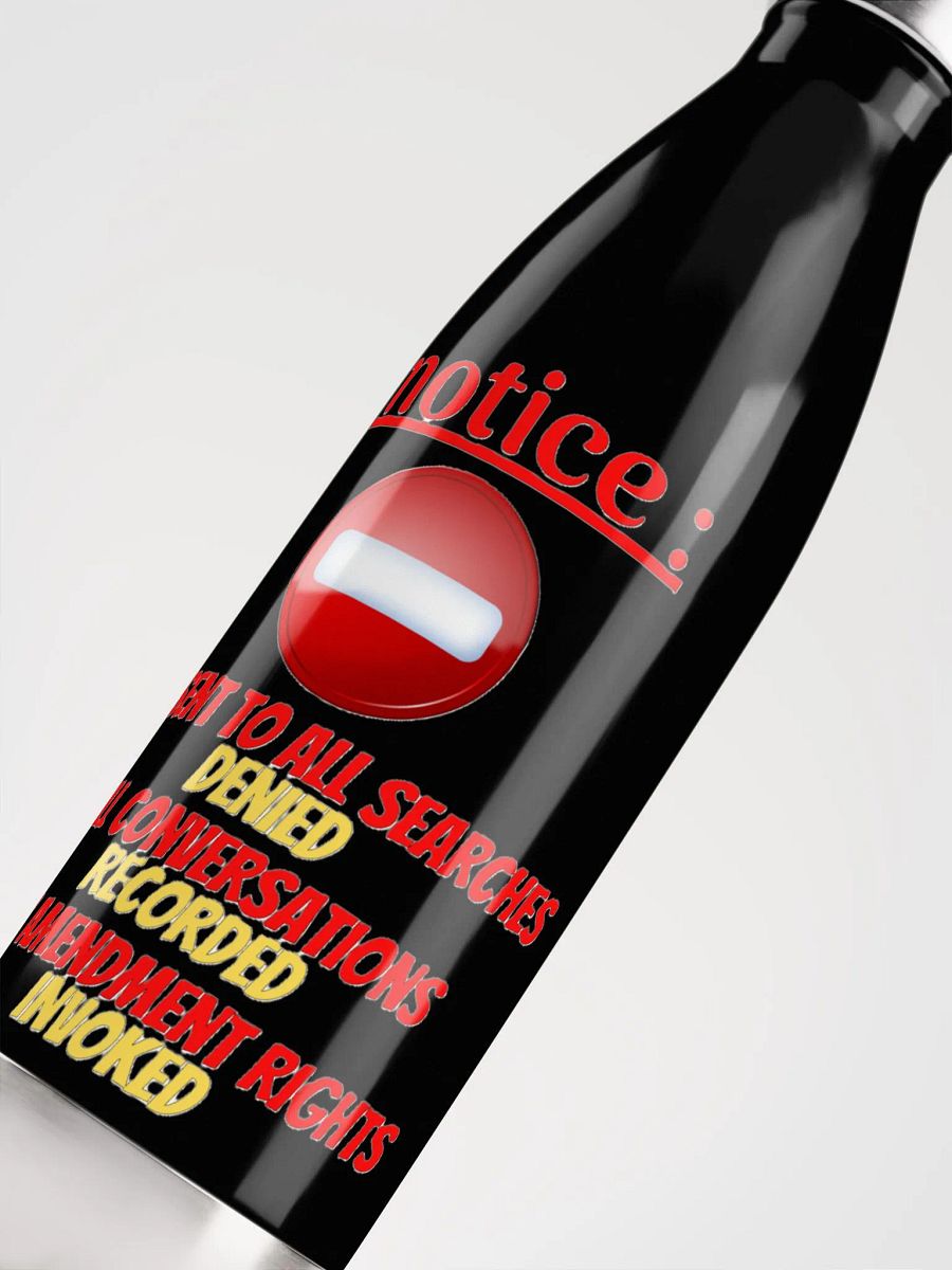 NOTICE : CONSENT TO ALL SEARCHES DENIED product image (9)