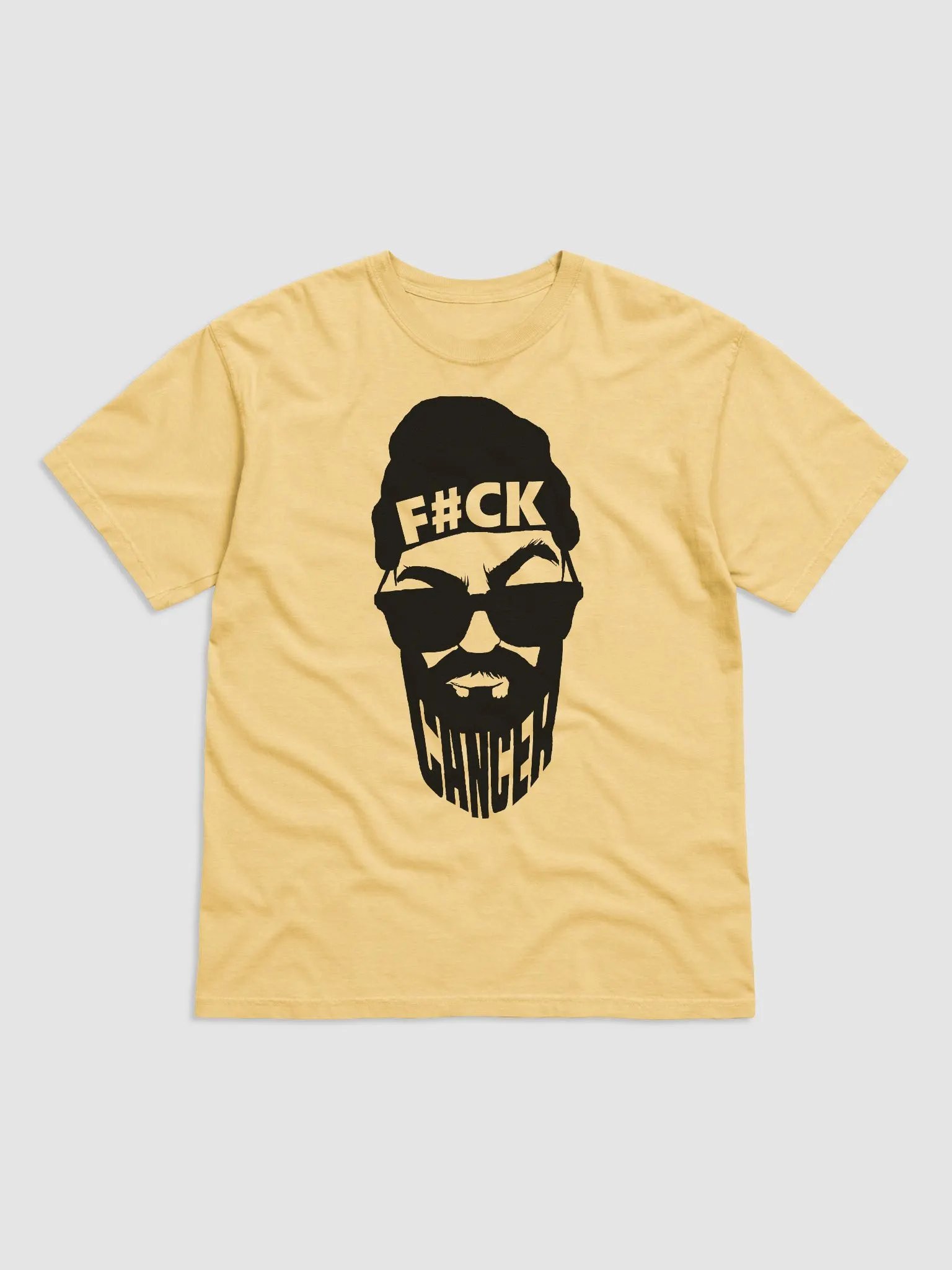 TGB-F#CK CANCER-Heavyweight T-Shirt-Relaxed fit product image (1)