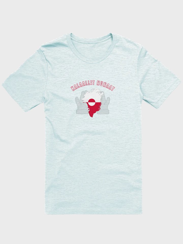 Kalaallit Nunaat Flag Hands T-Shirt product image (1)