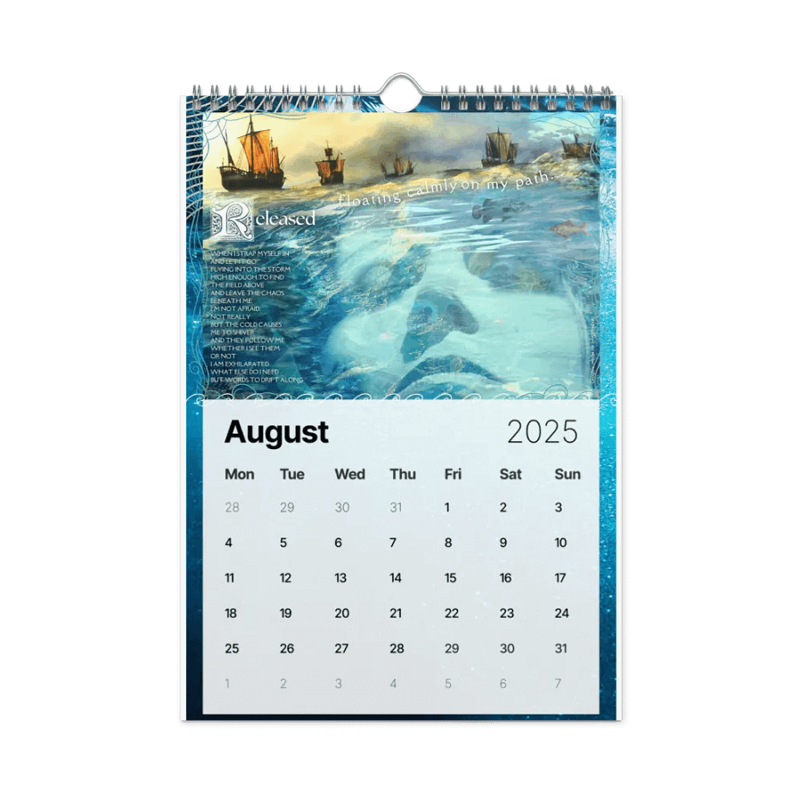 Monica Richards Words and Images 2025 Calendar product image (8)