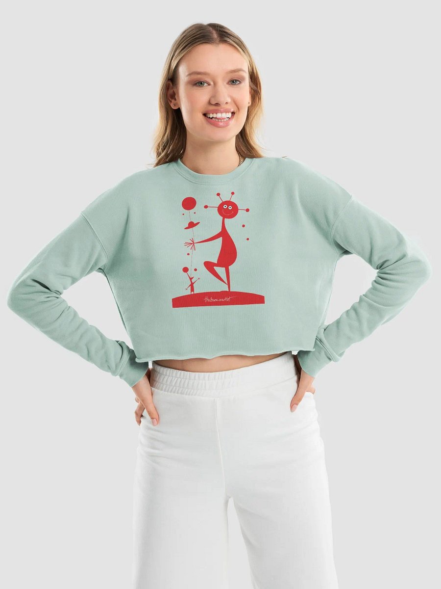 Bella+Canvas Women's Fleece Crop Sweatshirt product image (14)