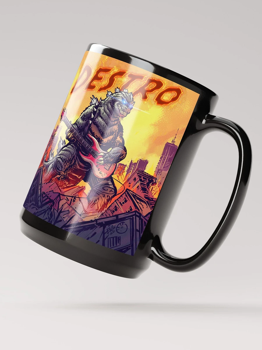 Coffee Mug - Rock Zilla (Black) product image (3)