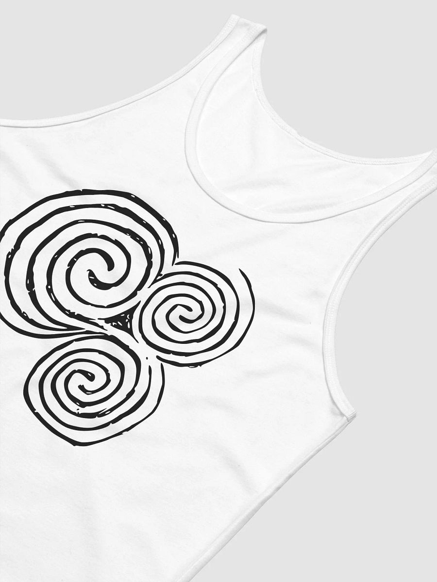 Newgrange Triskelion Men's Tank Top White product image (12)