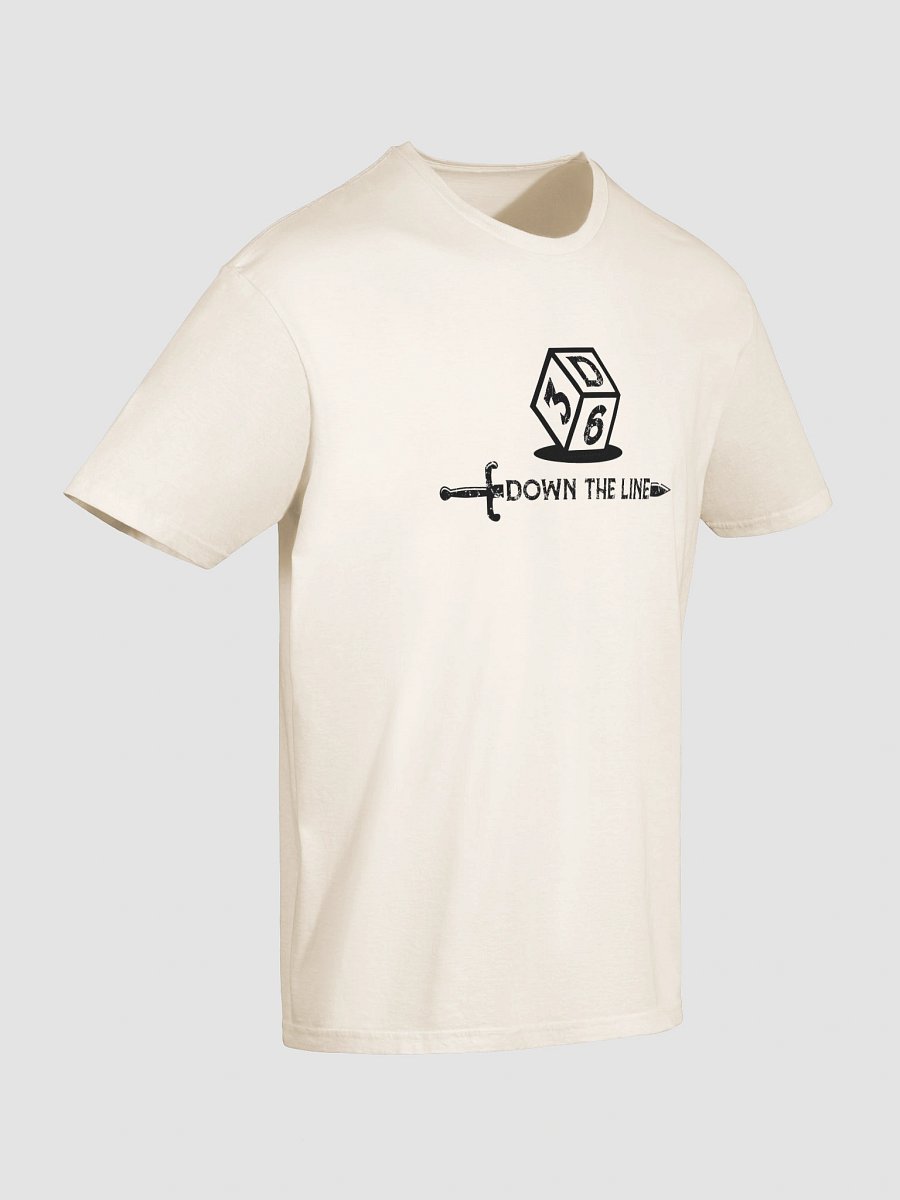 3d6DTL Horizontal Logo on Light Unisex Softstyle T-Shirt product image (50)