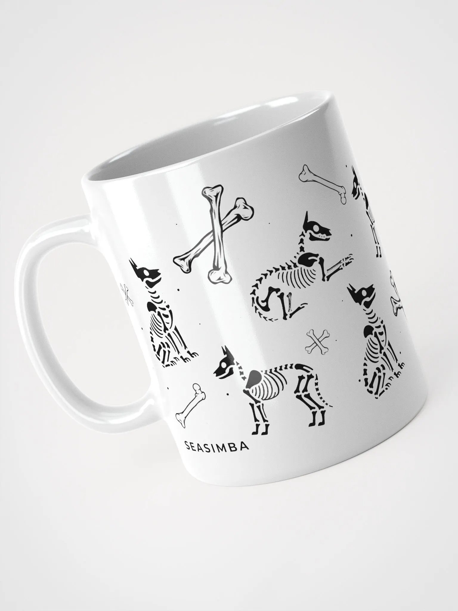 Give A Dog A Bone Mug | White product image (3)