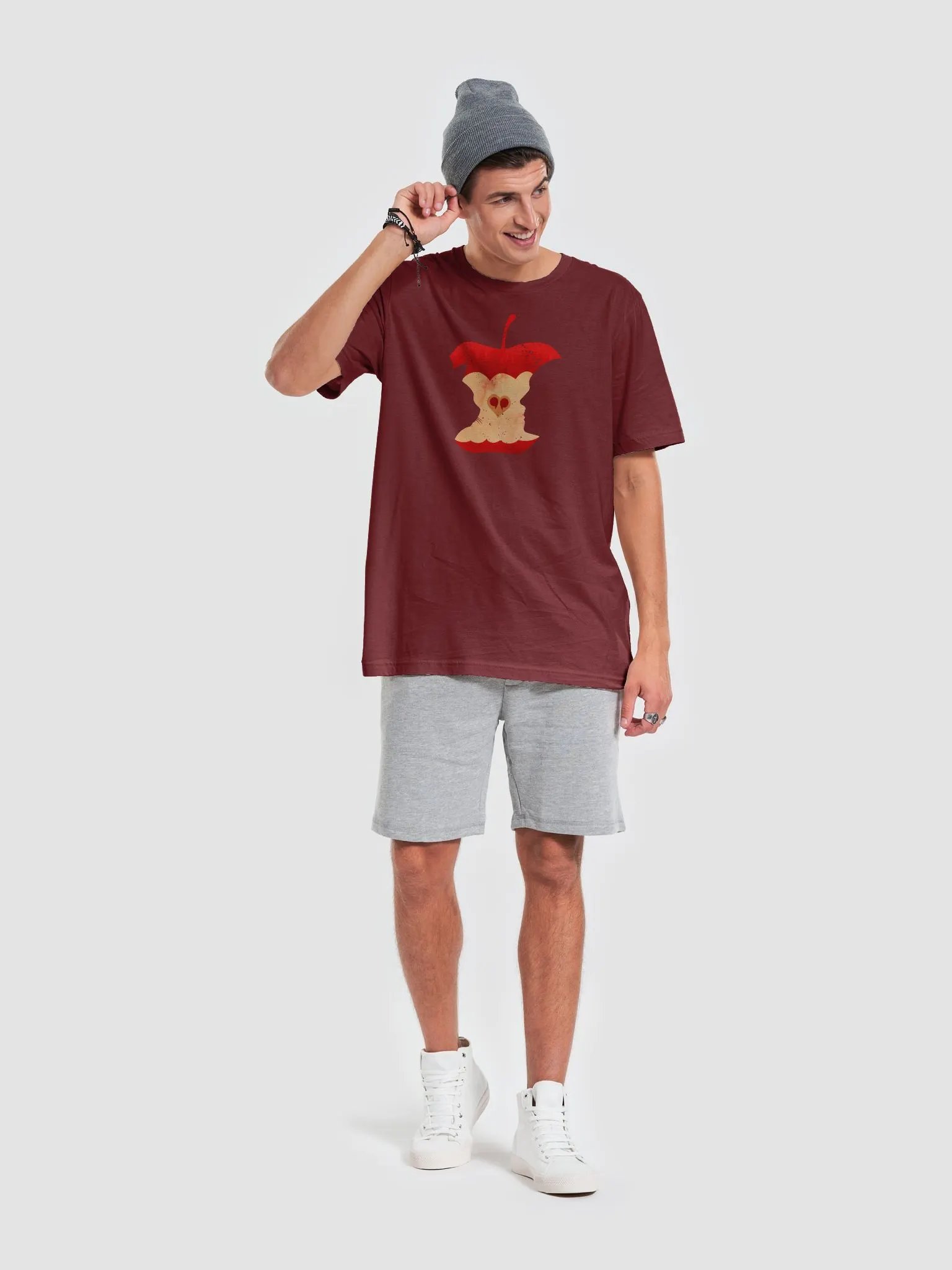 Apple Lightweight Unisex T-Shirt product image (4)