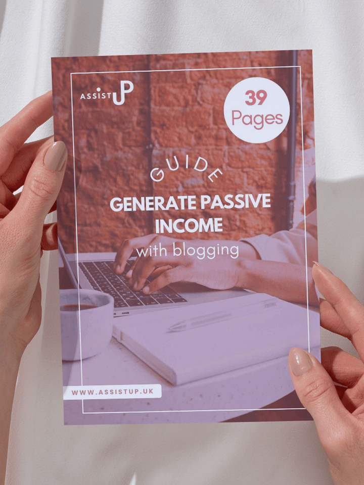 Generate Passive Income With Blogging guide product image (1)