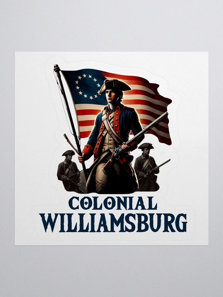 Colonial Williamsburg Colonial Soldier Sticker product image (2)