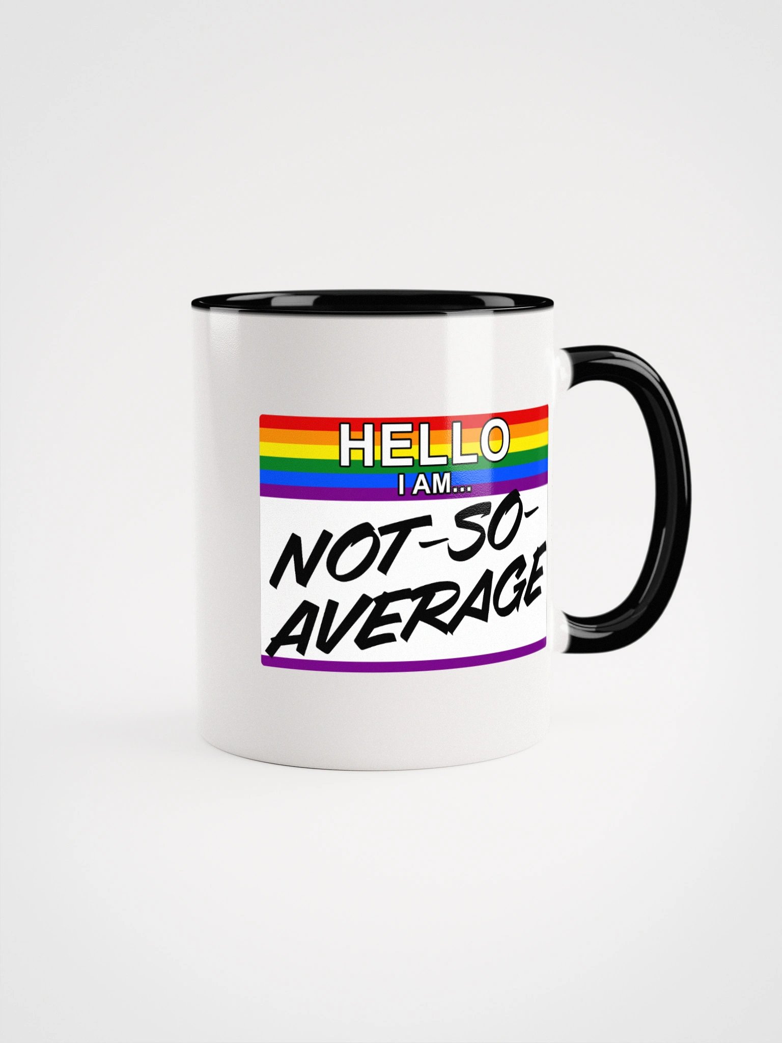 "Hello I Am" Pride Mug product image (12)